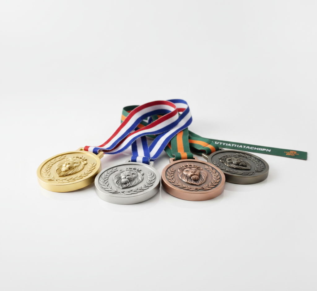 Premium Medal Collection: Gold, Silver, Bronze & Custom Finishes