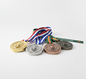 Premium Medal Collection: Gold, Silver, Bronze & Custom Finishes