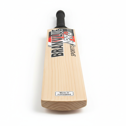 BRANDVALUE Pro Player Edition Bat | Grade A English Willow for Elite Performance