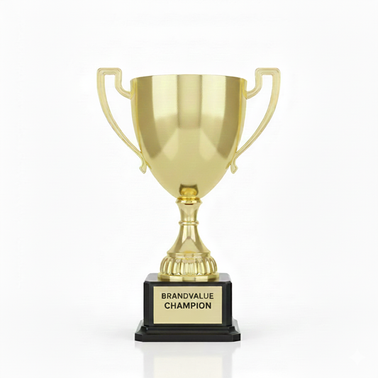 BRANDVALUE Champion Trophy – Premium Gold Award