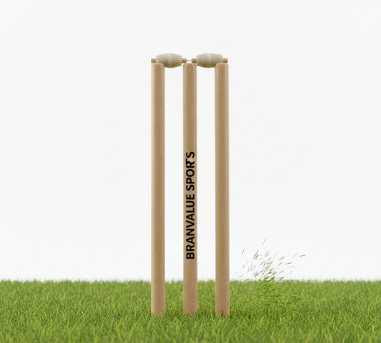 Pro Cricket Stumps Set – BRANDVALUE Solid Willow