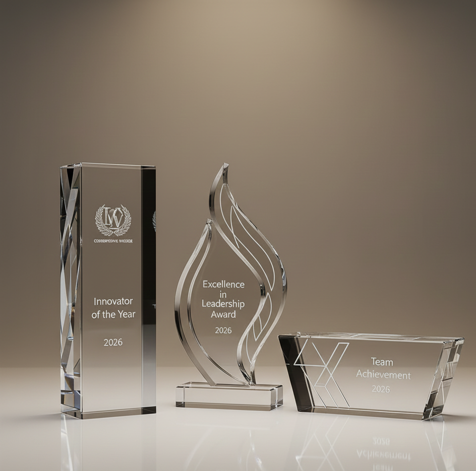 Premium Acrylic Recognition Plaques – Modern & Clear Awards